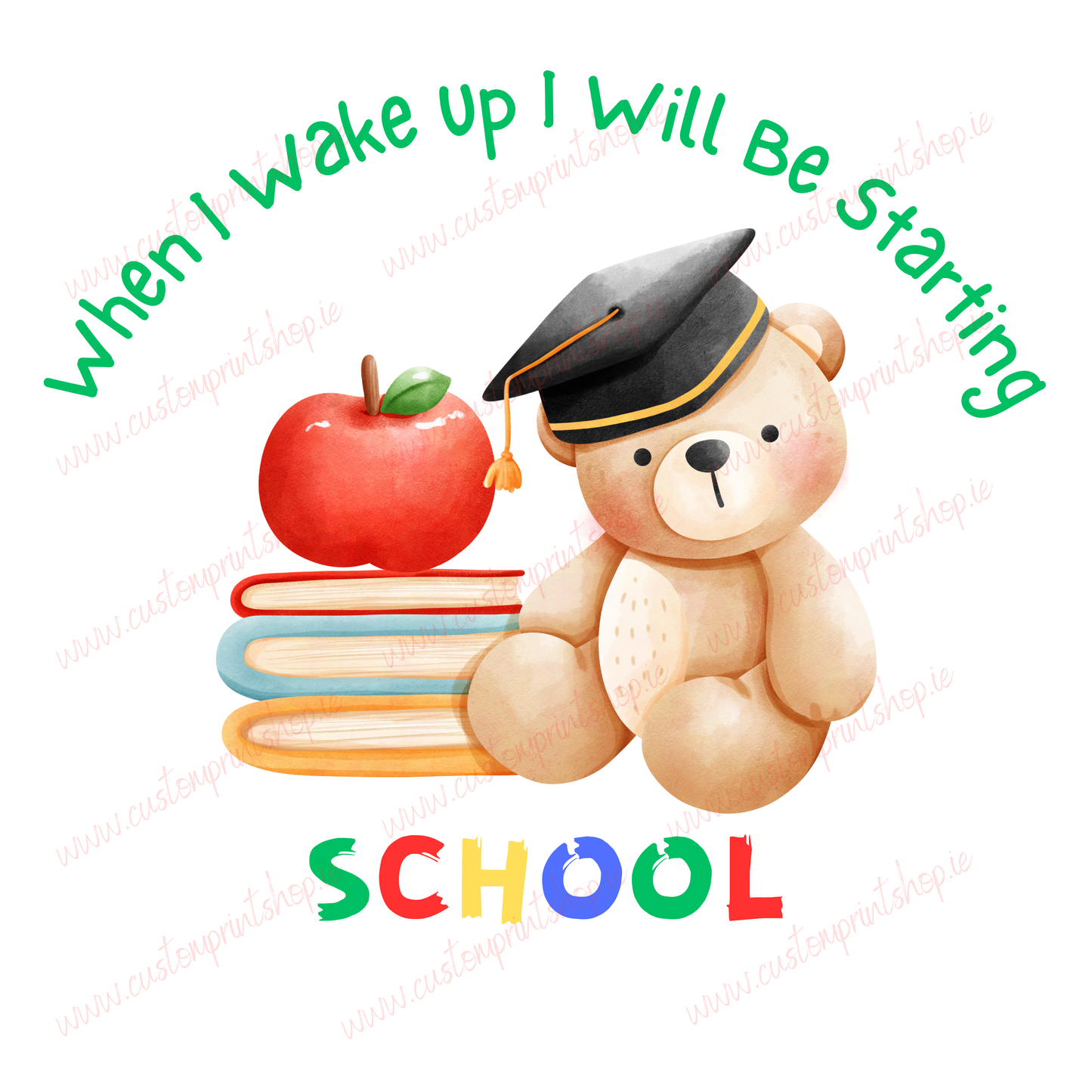 DIGITAL FILE - Back To School Bear BUNDLE