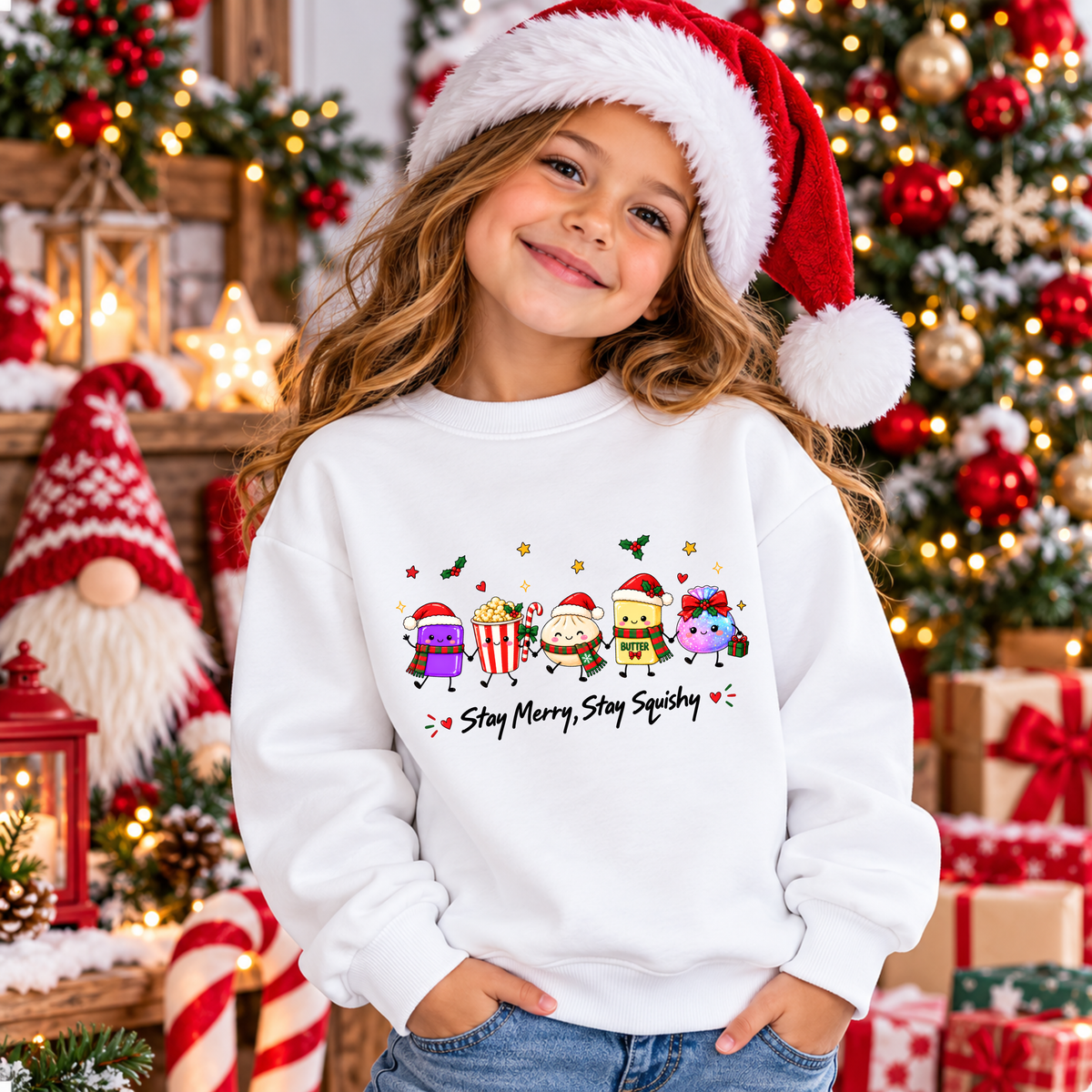 Stay Merry Stay Squishy DTF Transfer