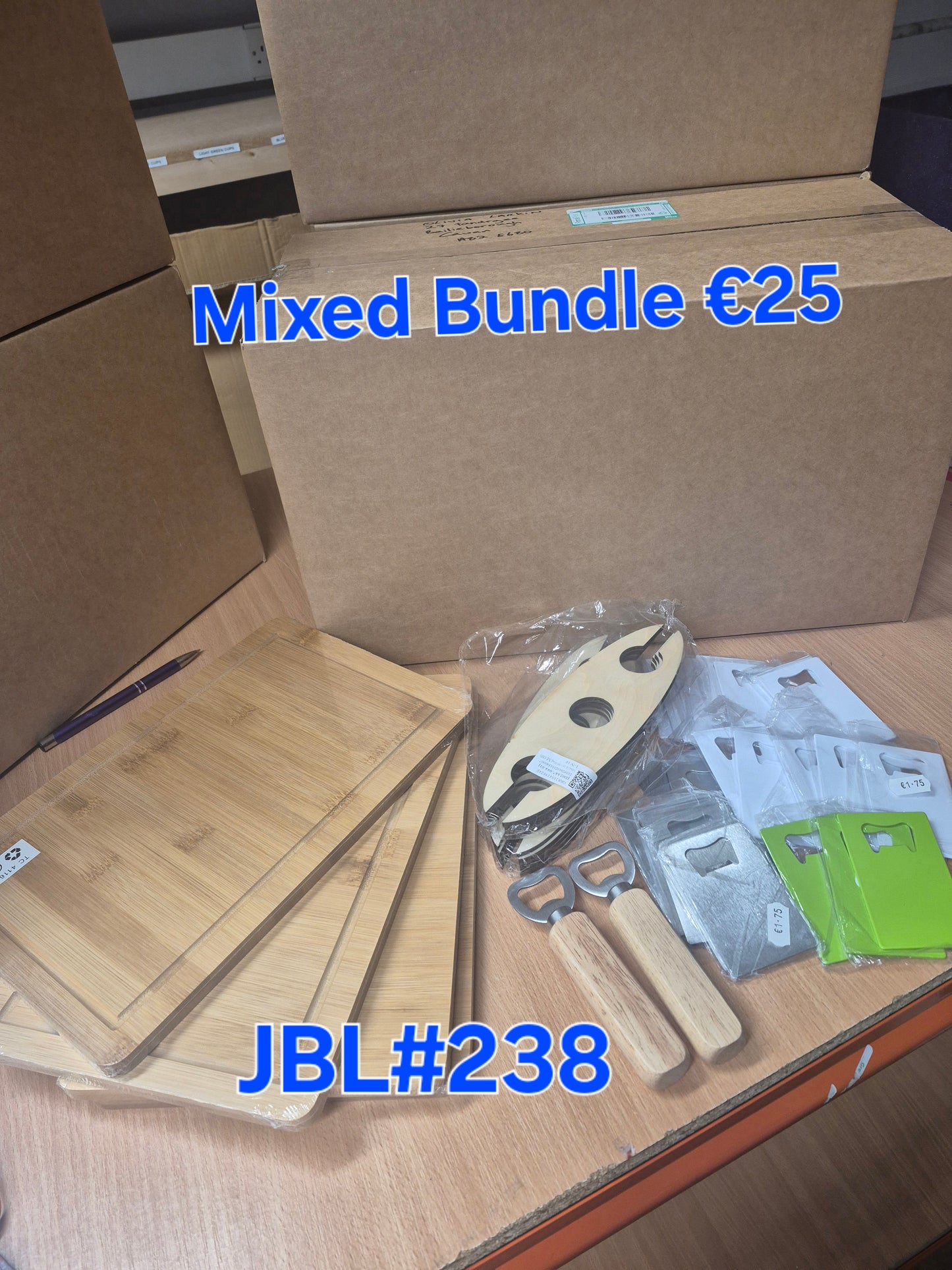 Joblot - Bottle Openers & Chopping Boards (JBL#238)