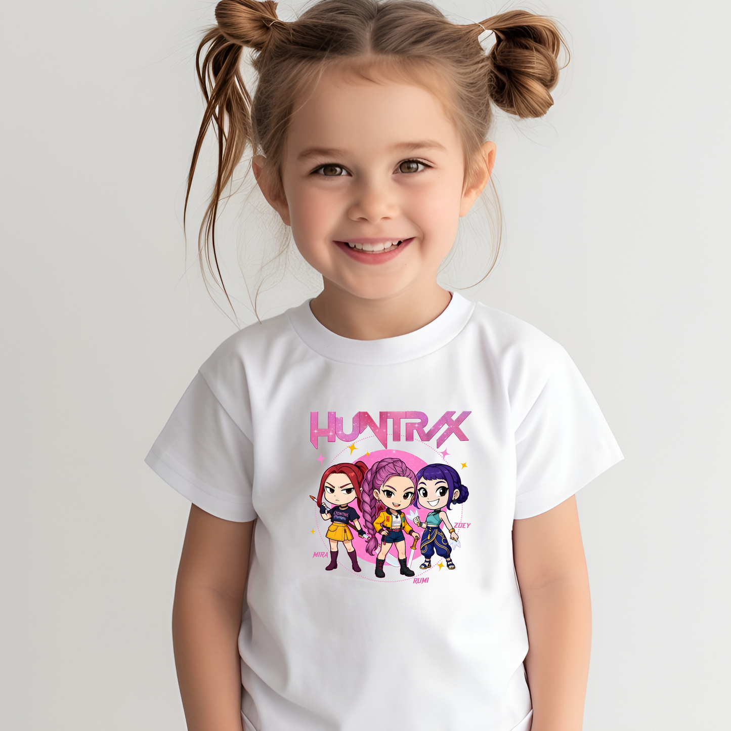 Pink Huntrix KPop DTF Transfer