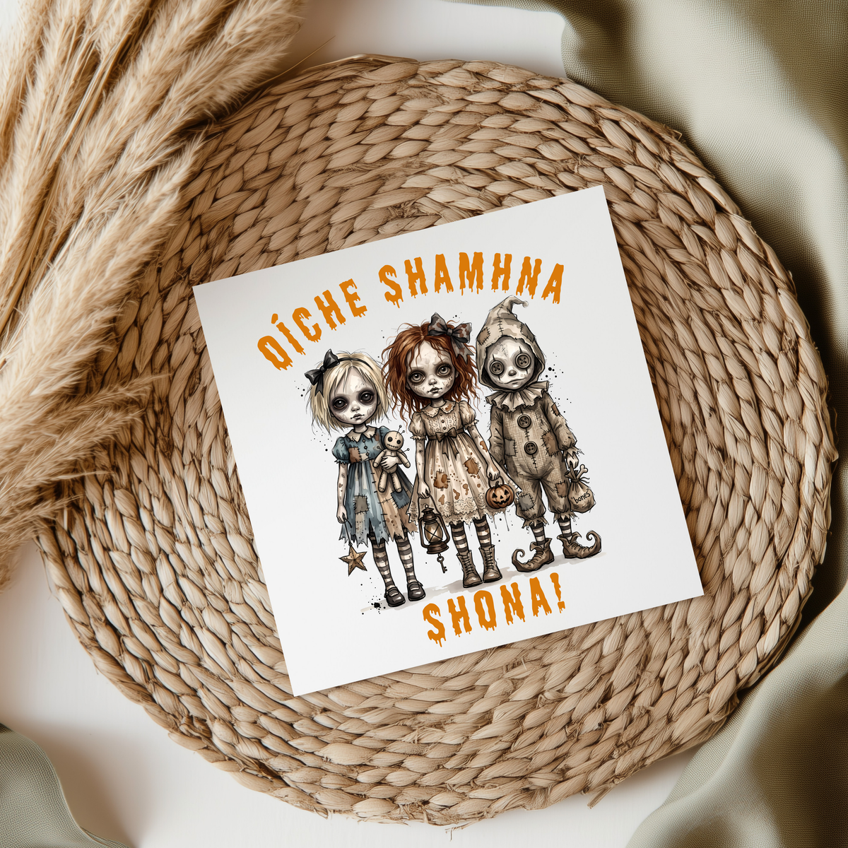 Óiche Shamhna Shona Creepy Dolls UVDTF Transfer