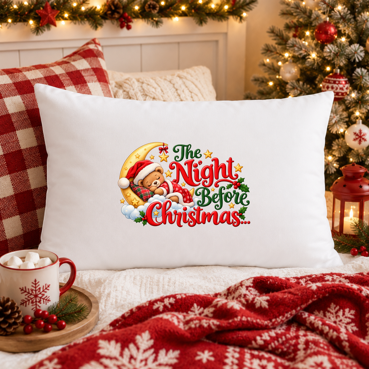 The Night Before Christmas DTF Transfer