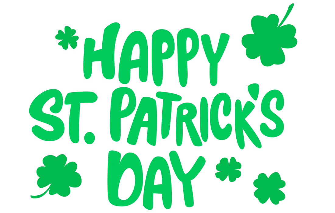 Happy St. Patrick's Day-6cm UVDTF decal