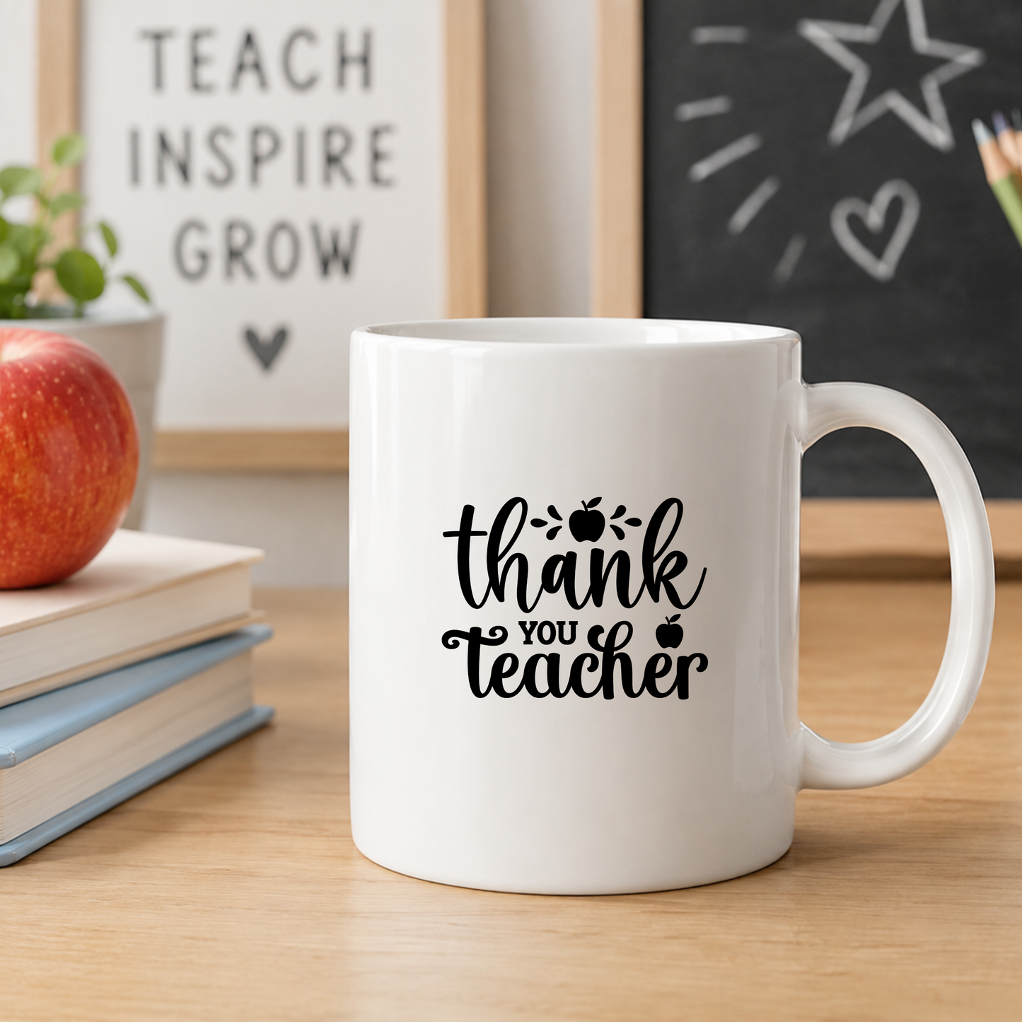 Thank You Teacher (Black) UVDTF Transfer