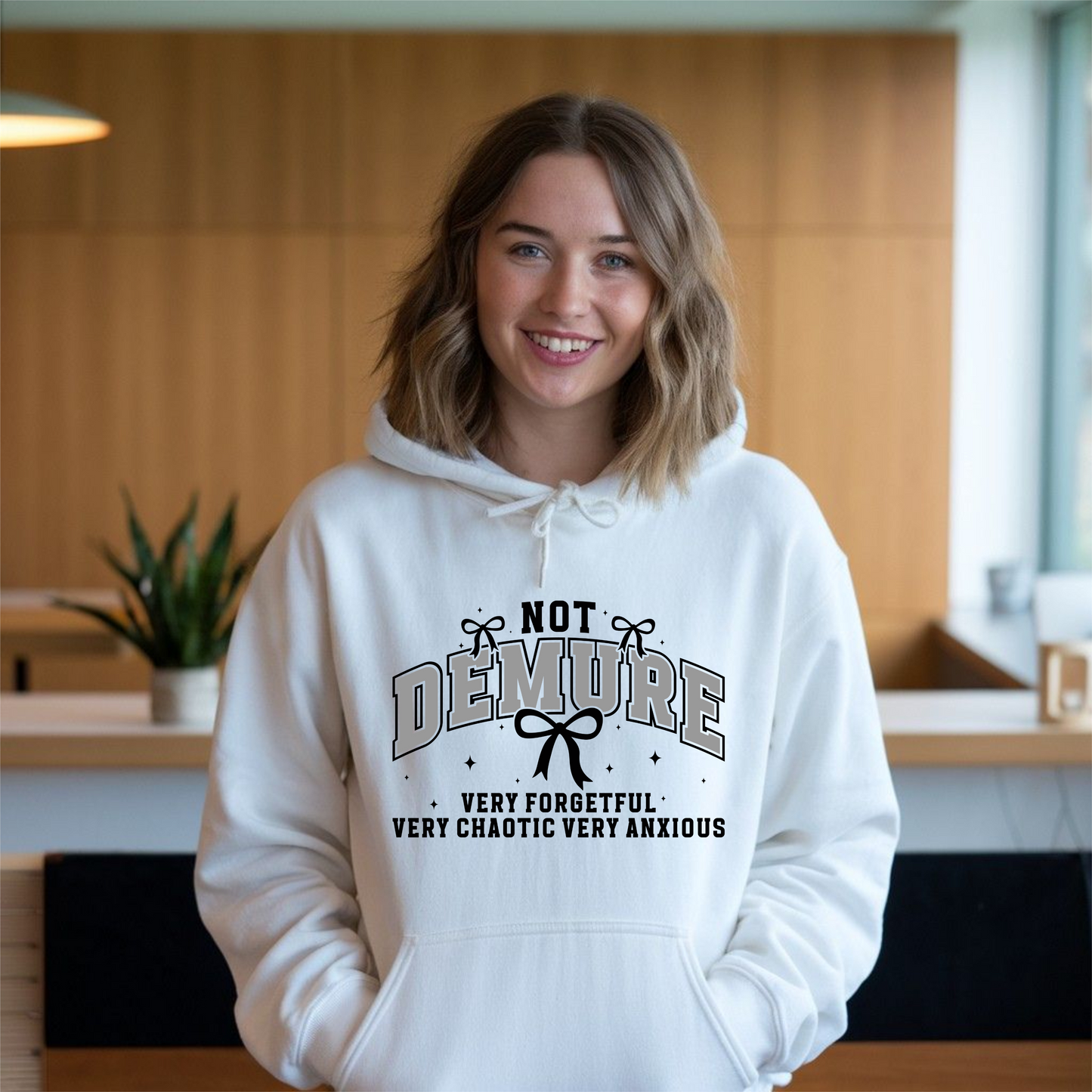 Not Demure Bows DTF Transfer