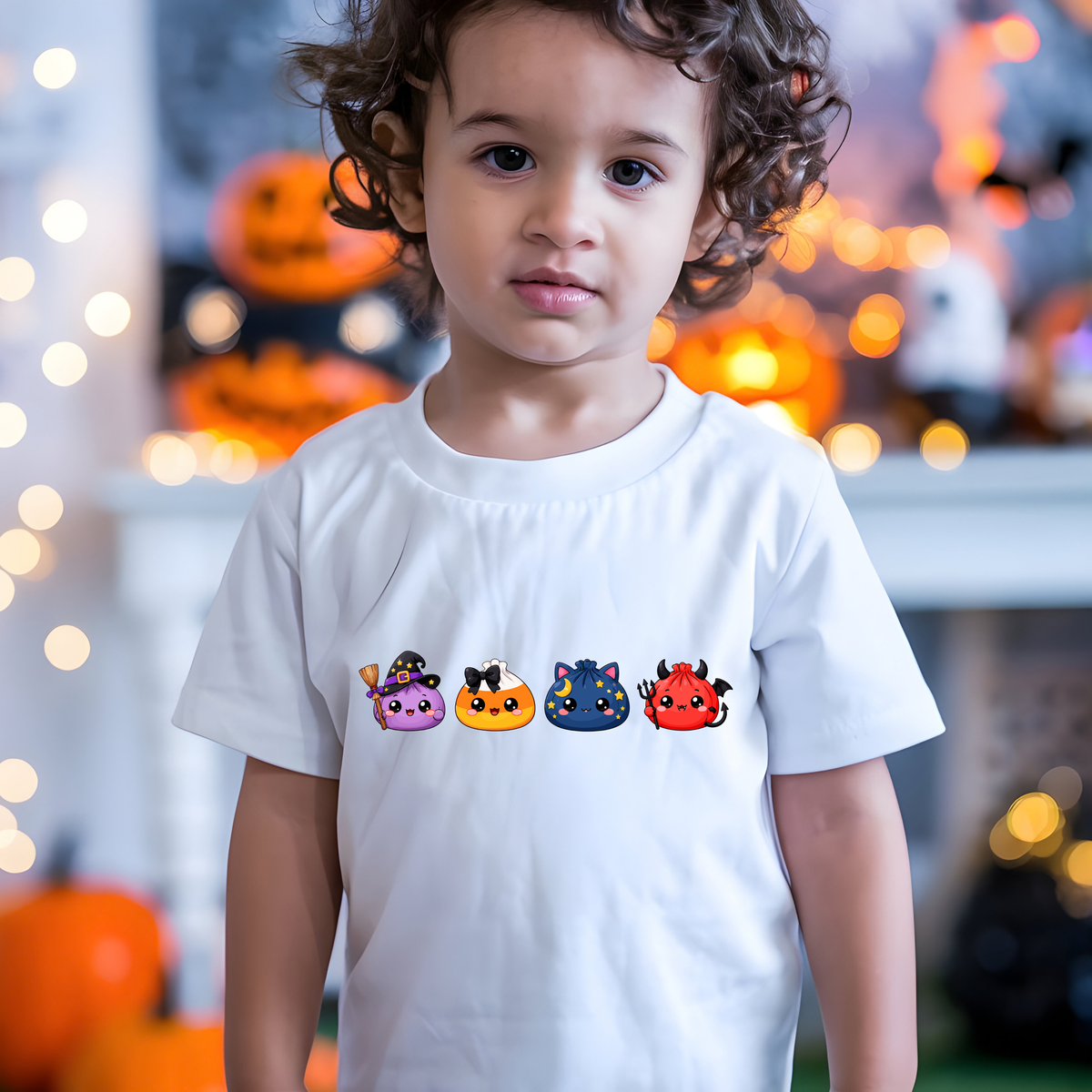 Halloween Squishy Dumpling DTF Transfer