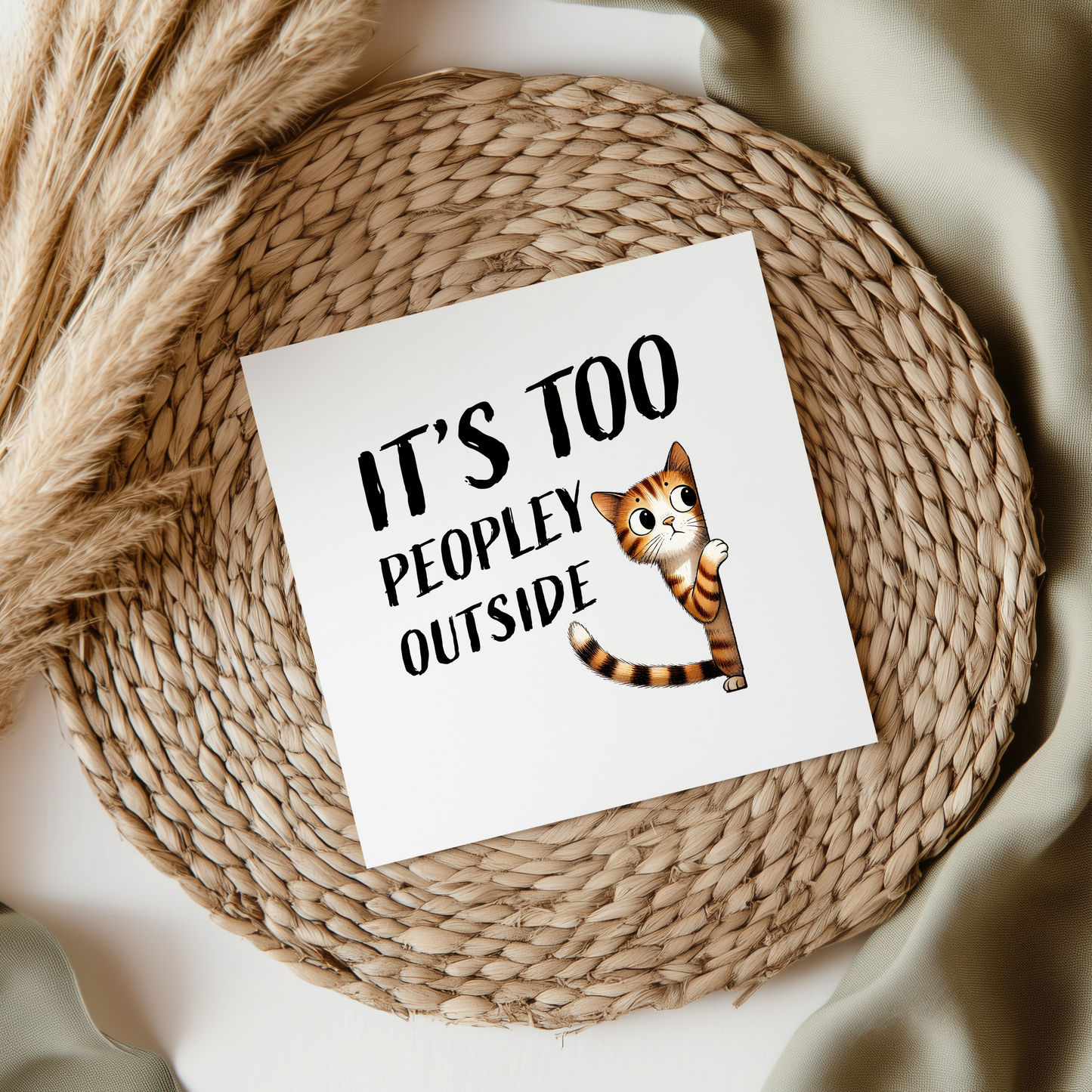 It's Too Peopley Outside UVDTF Transfer