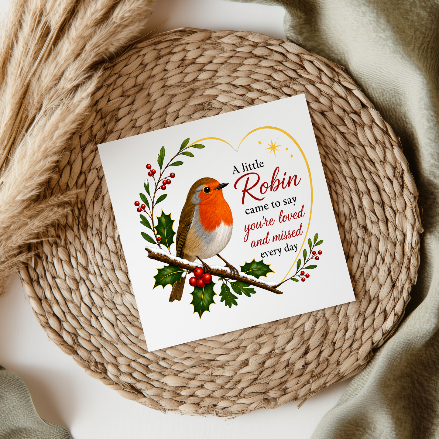 A Little Robin Came To Say - Memorial UVDTF Transfer