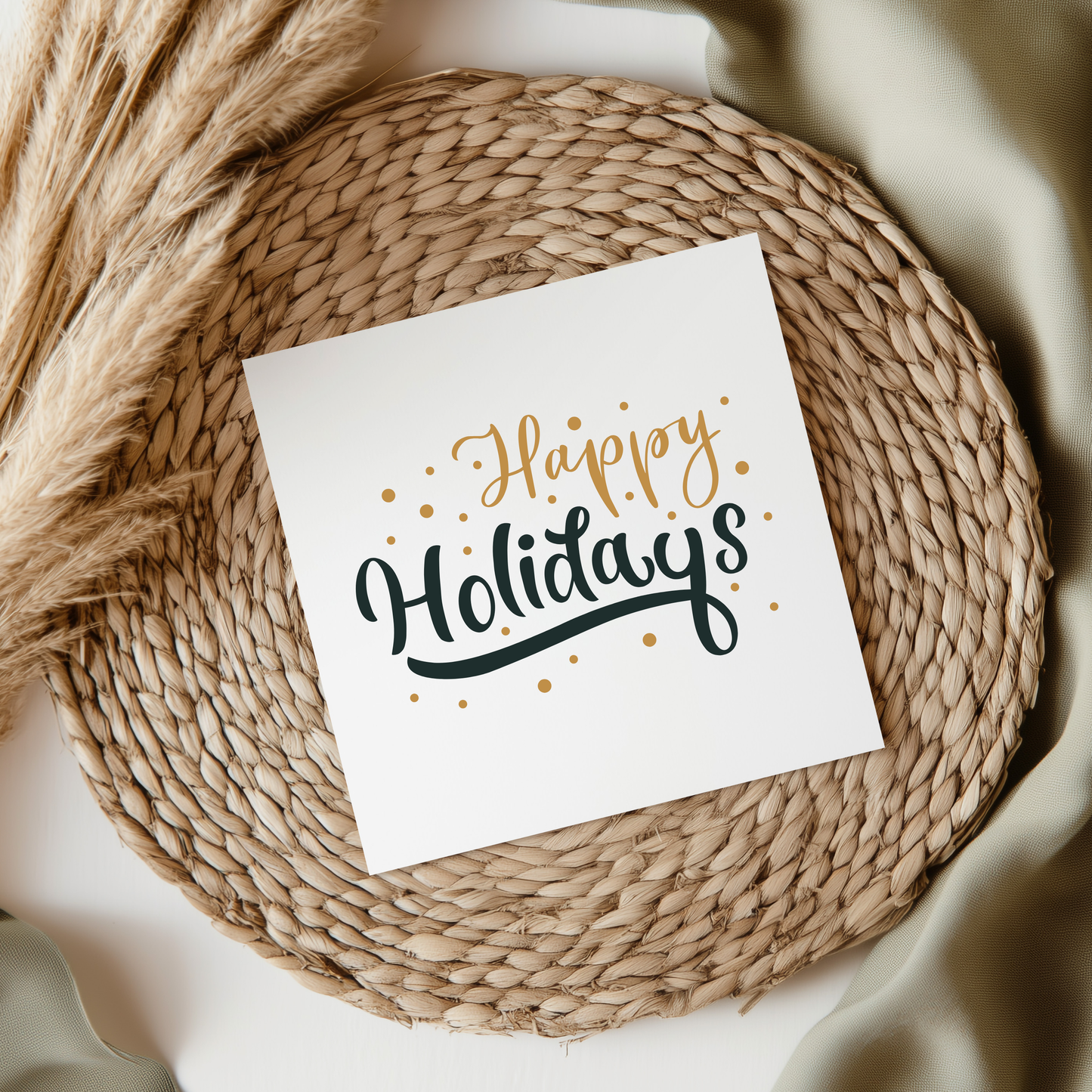 Happy Holidays UVDTF Transfer