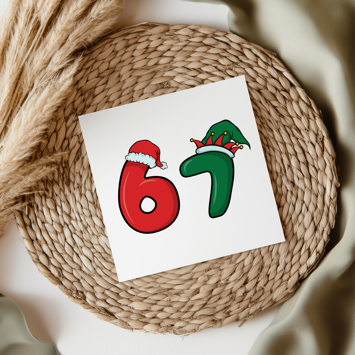 Christmas 67 UVDTF Transfer