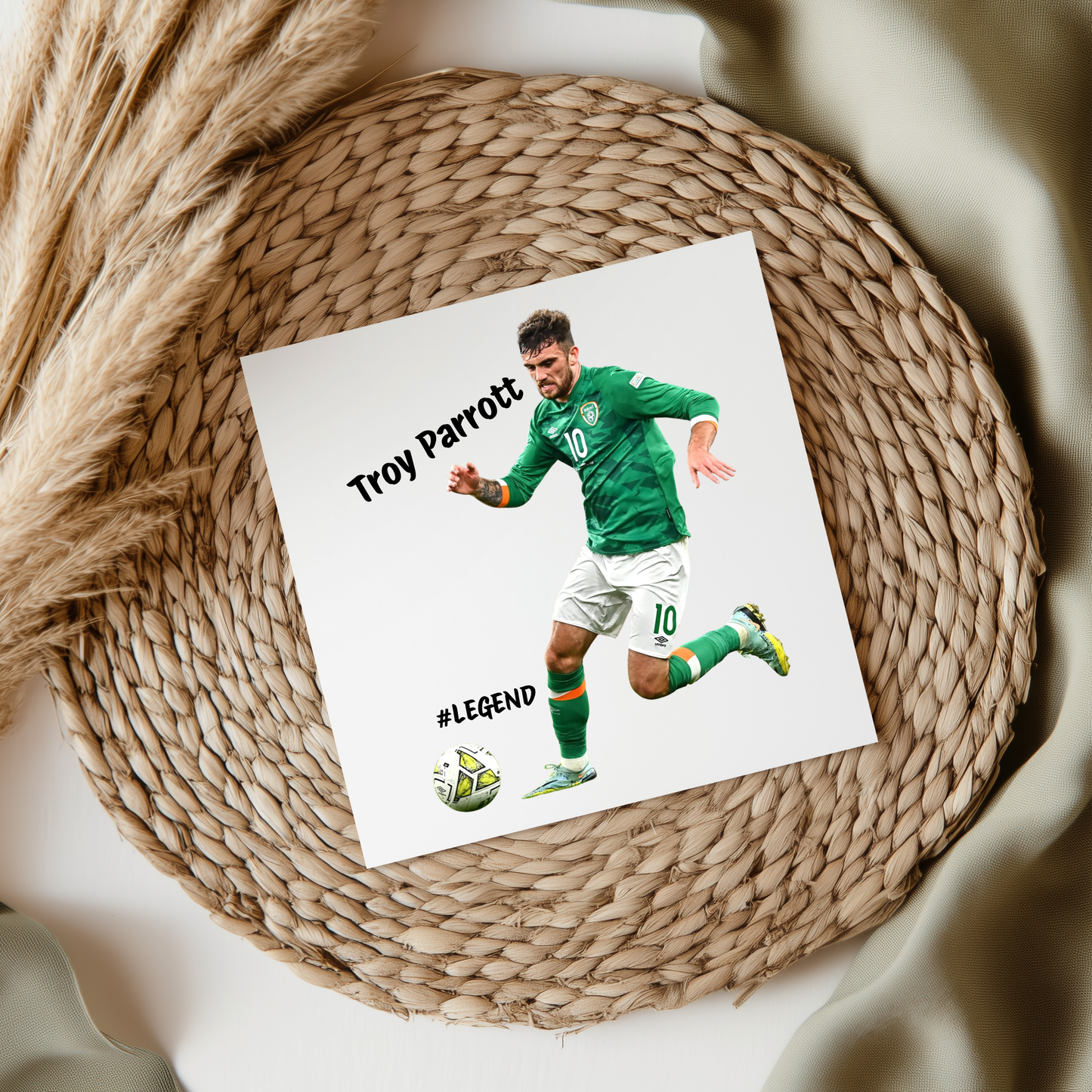 Troy Parrott Legend UV DTF Transfer