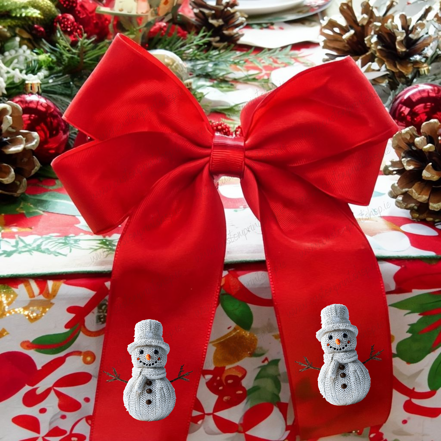 DIGITAL FILE - Knitted Effect Snowman