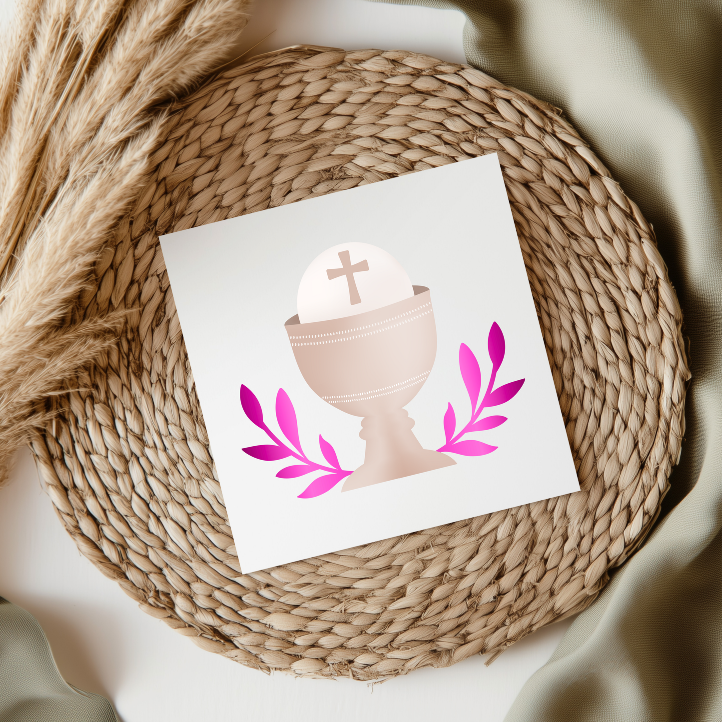 Chalice - PINK UV DTF Decal