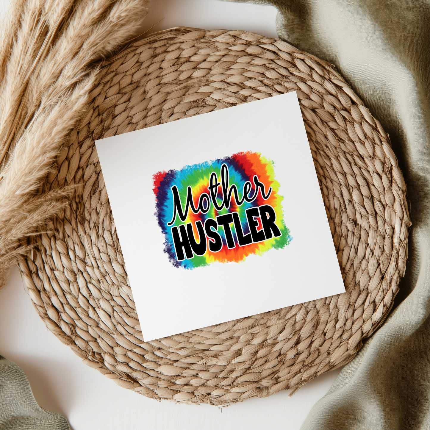 Mother Hustler UVDTF Transfer