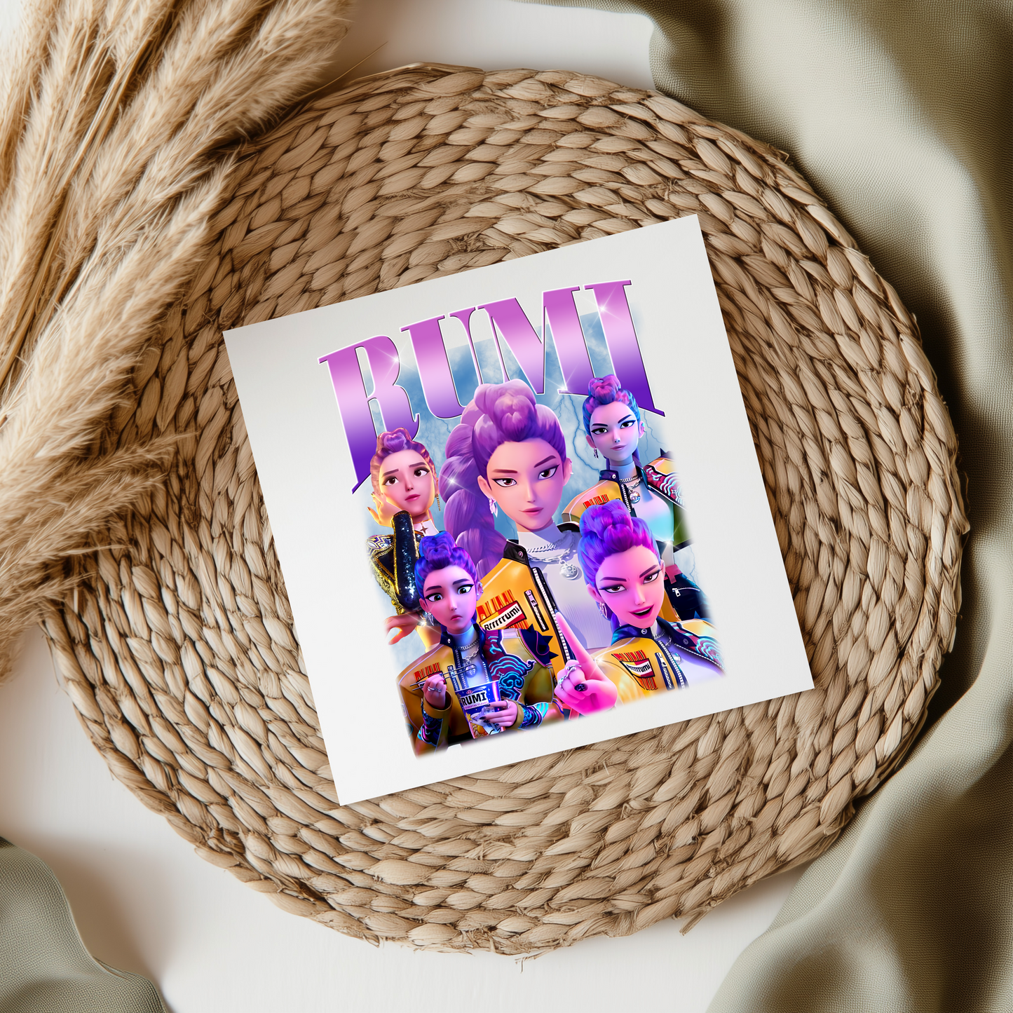 Kpop Rumi UVDTF Transfer