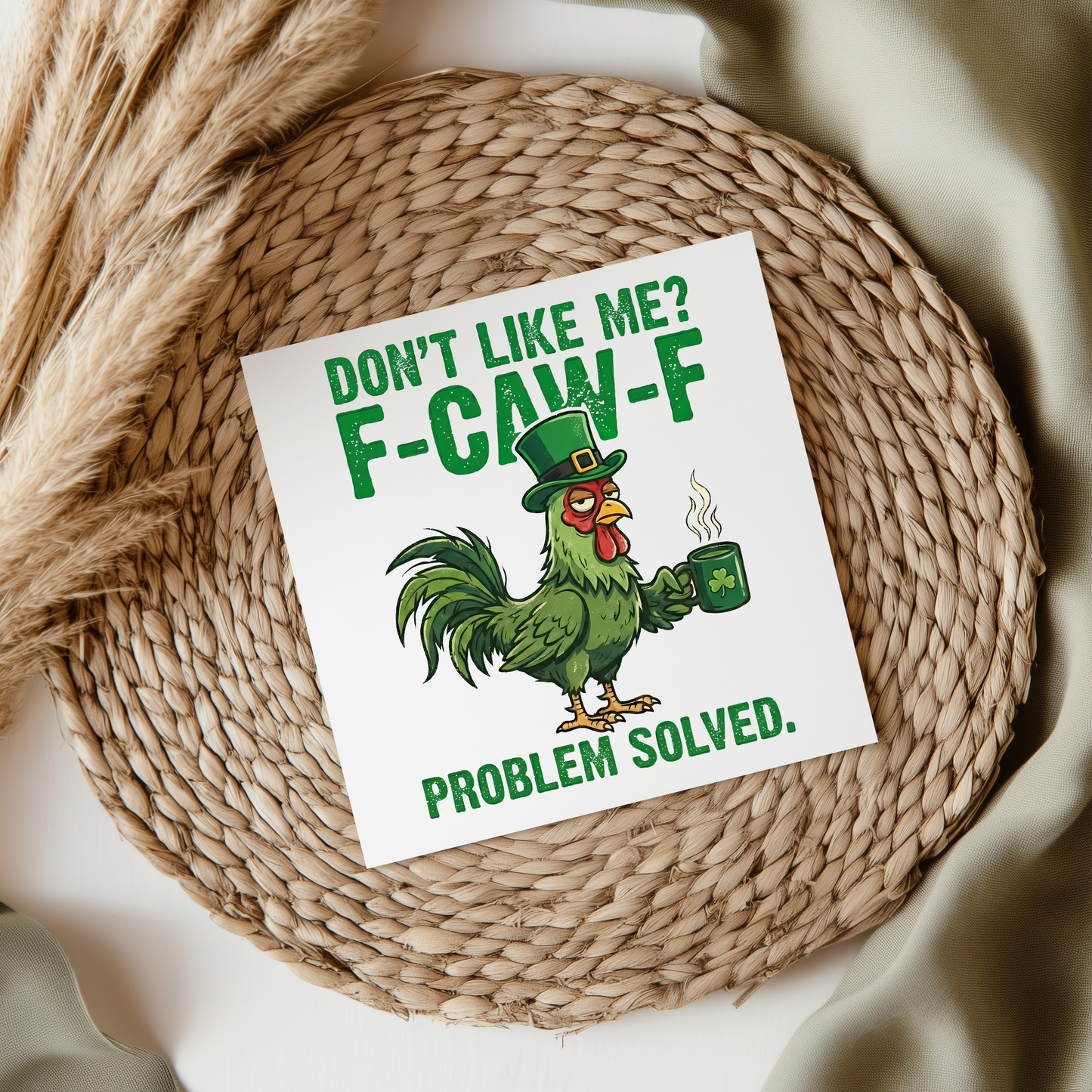 F-CAW-F UV DTF Decal