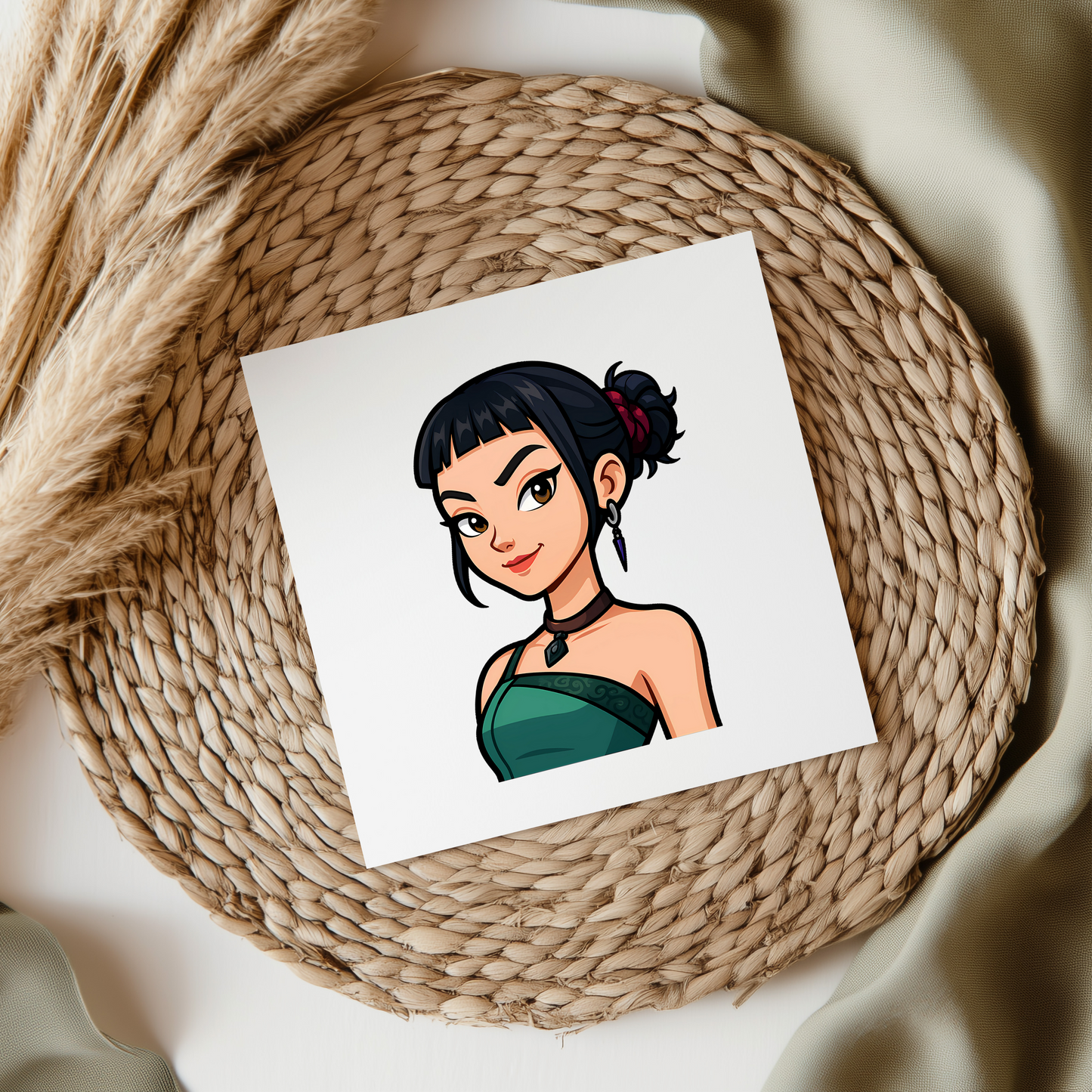 Kpop Zoey Face UVDTF Transfer