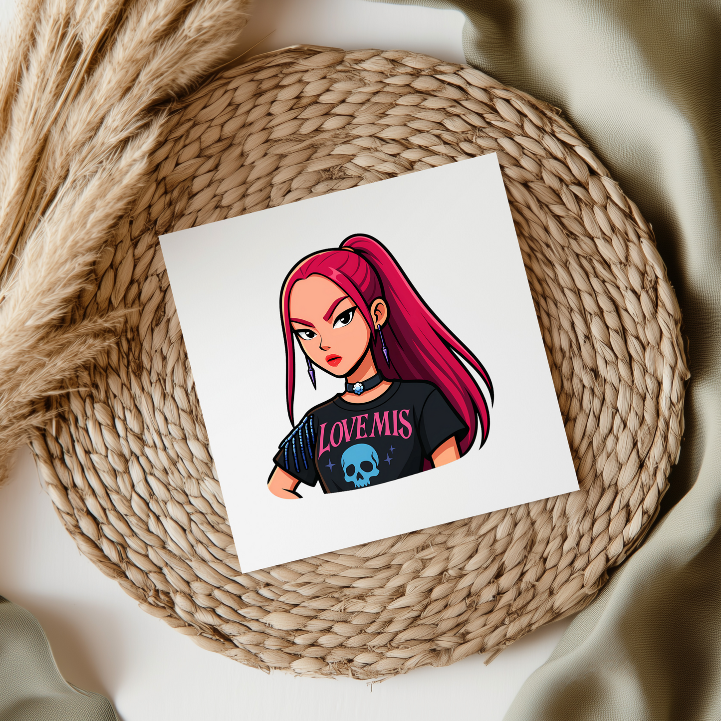 Kpop Mira Face UVDTF Transfer