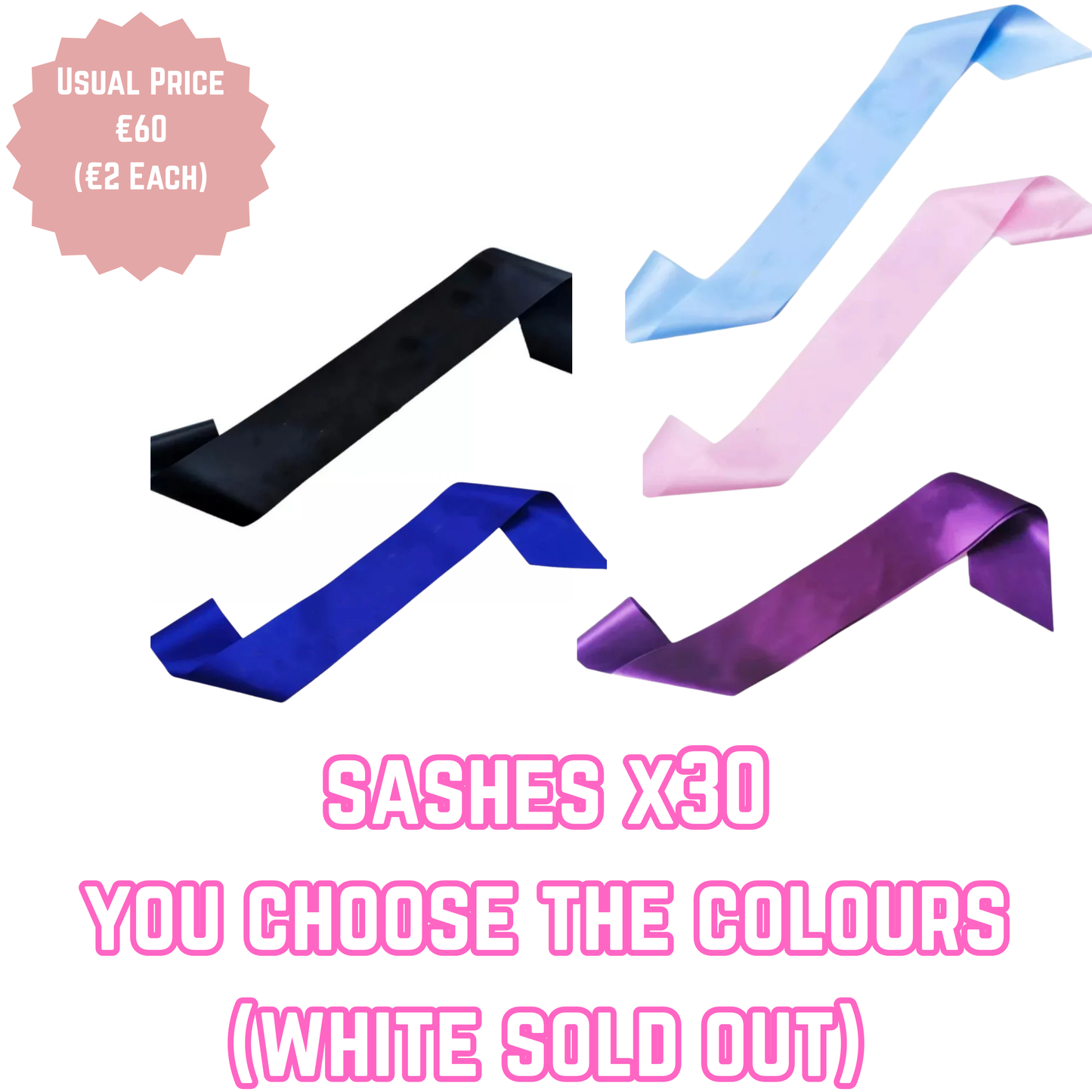 Blank Sashes x30