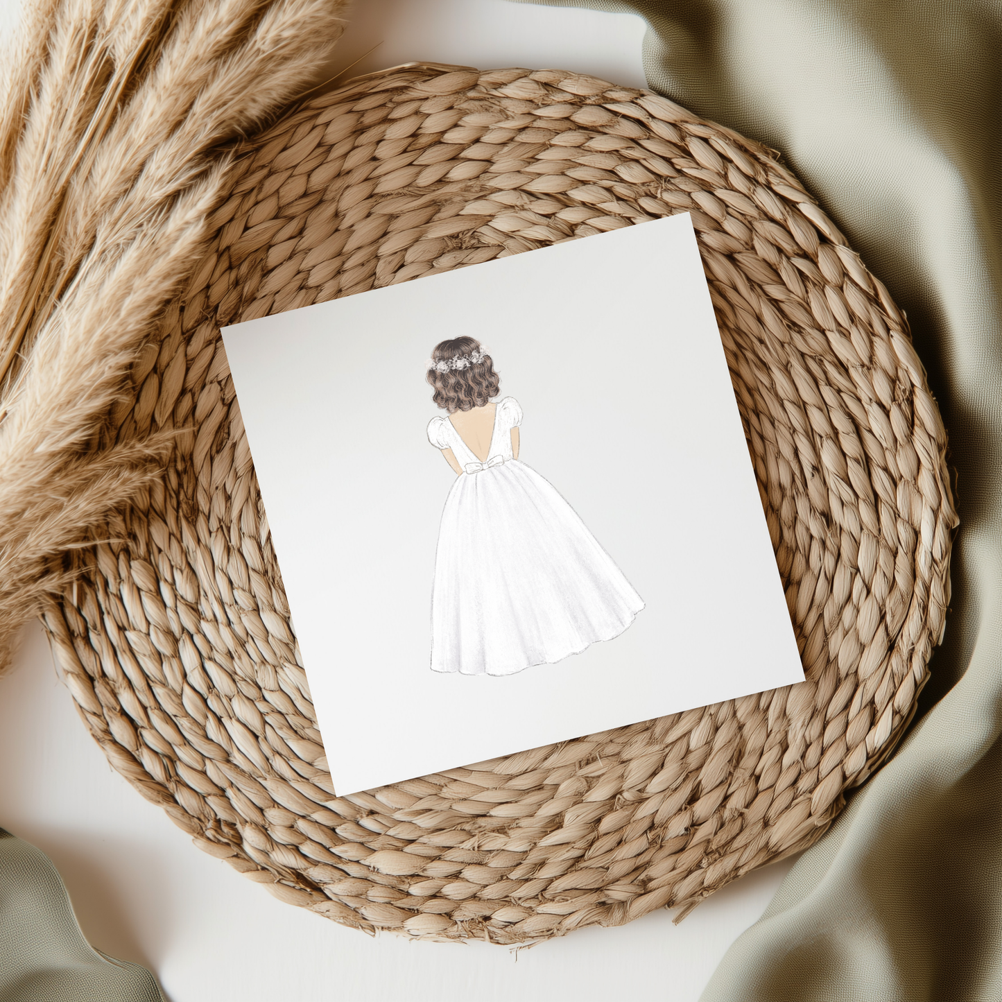 Flower Girl/Communion Girl UVDTF Transfer