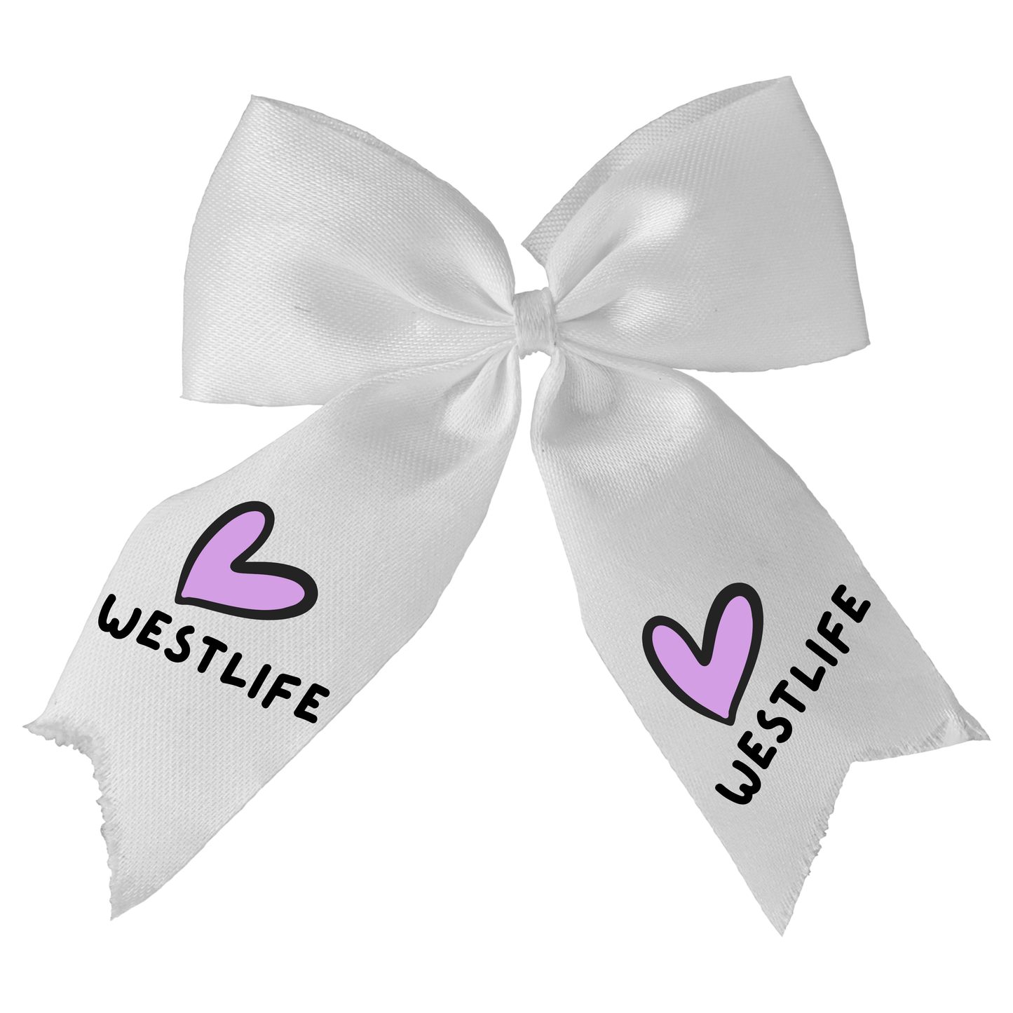 Westlife Purple Heart DTF Transfer (For Fabric)