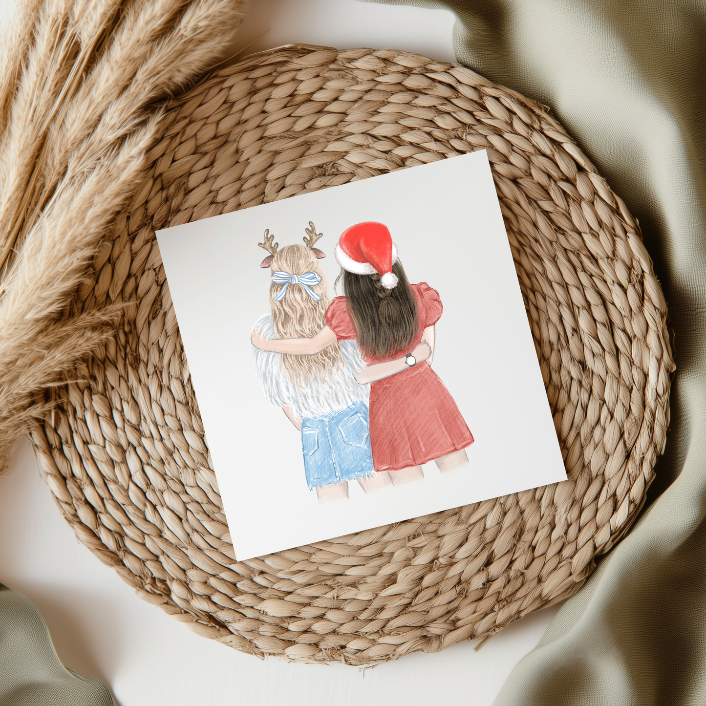 Christmas Besties UVDTF Transfer