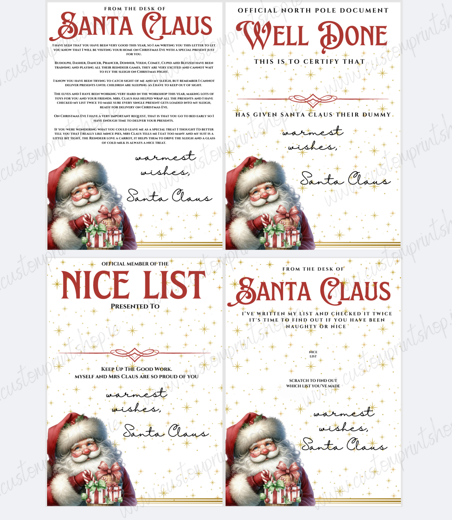 DIGITAL FILE - Santa Design Bundle
