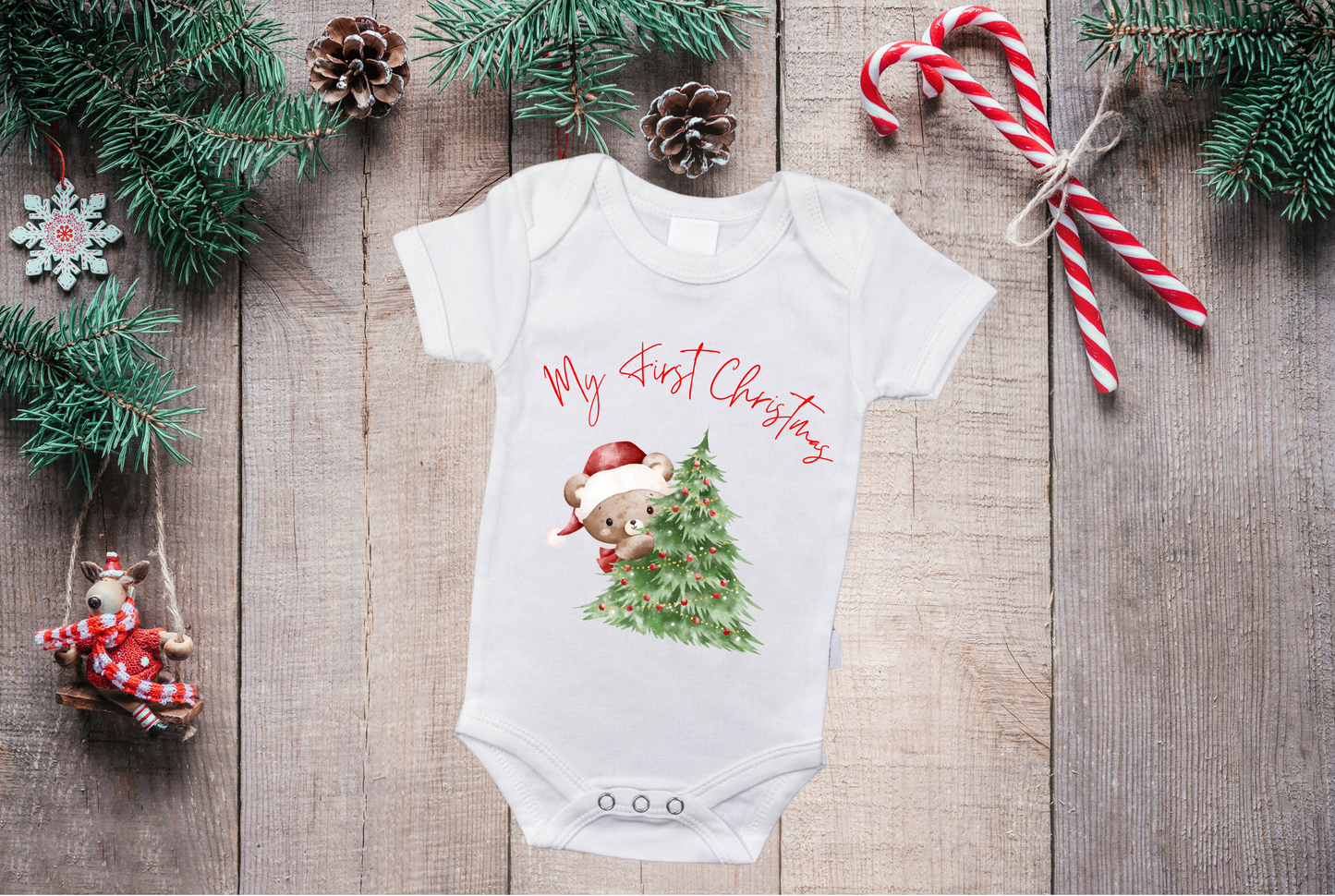 My First Christmas DTF Transfer