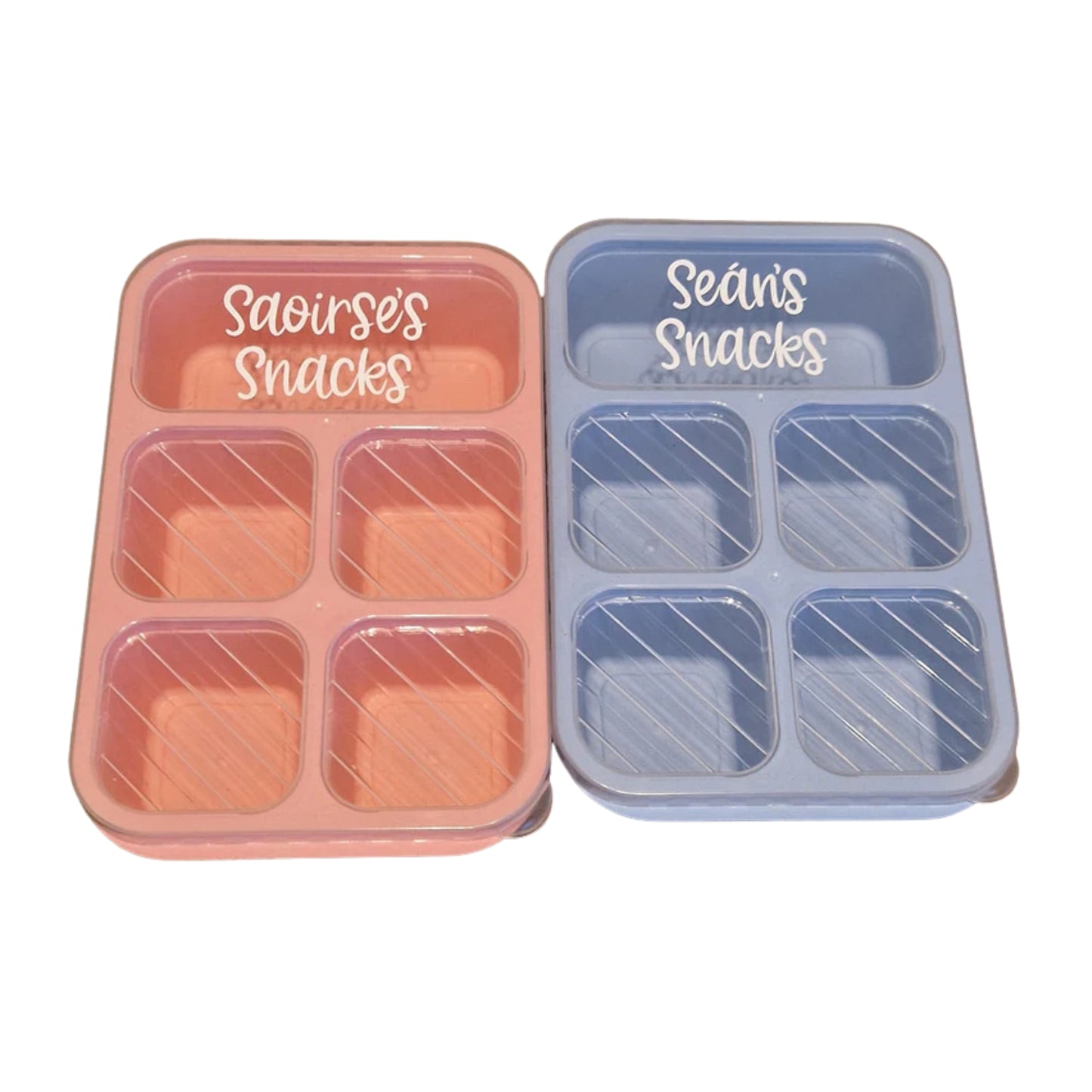 PERSONALISED 5 Compartment Snack Box