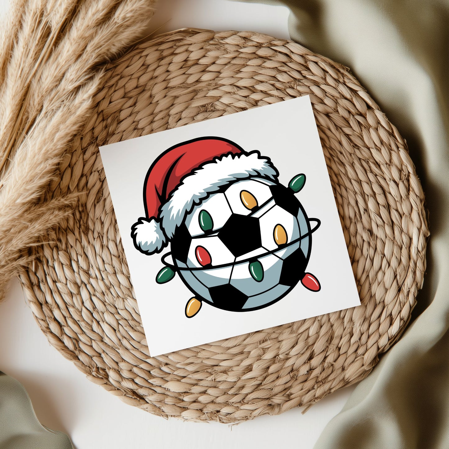 Christmas Lights Ball UV DTF