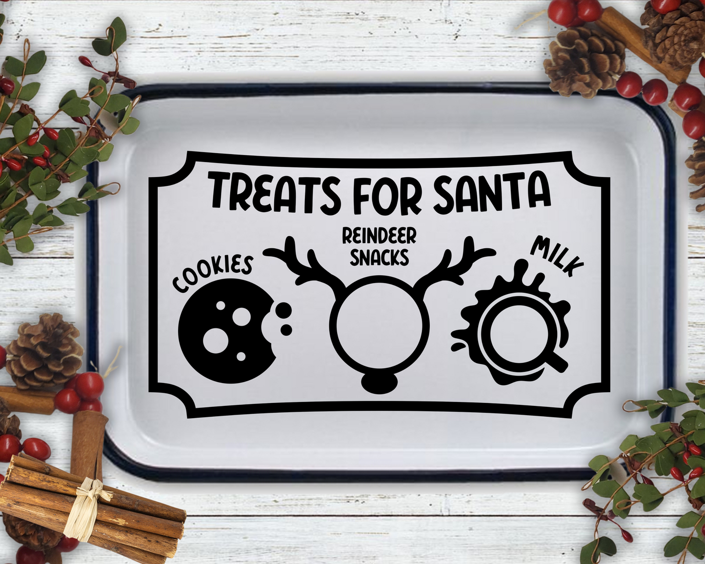 Treats For Santa UVDTF Transfer