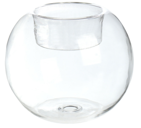 Joblot - 12 Glass Candle Holders (JBL#225/6)