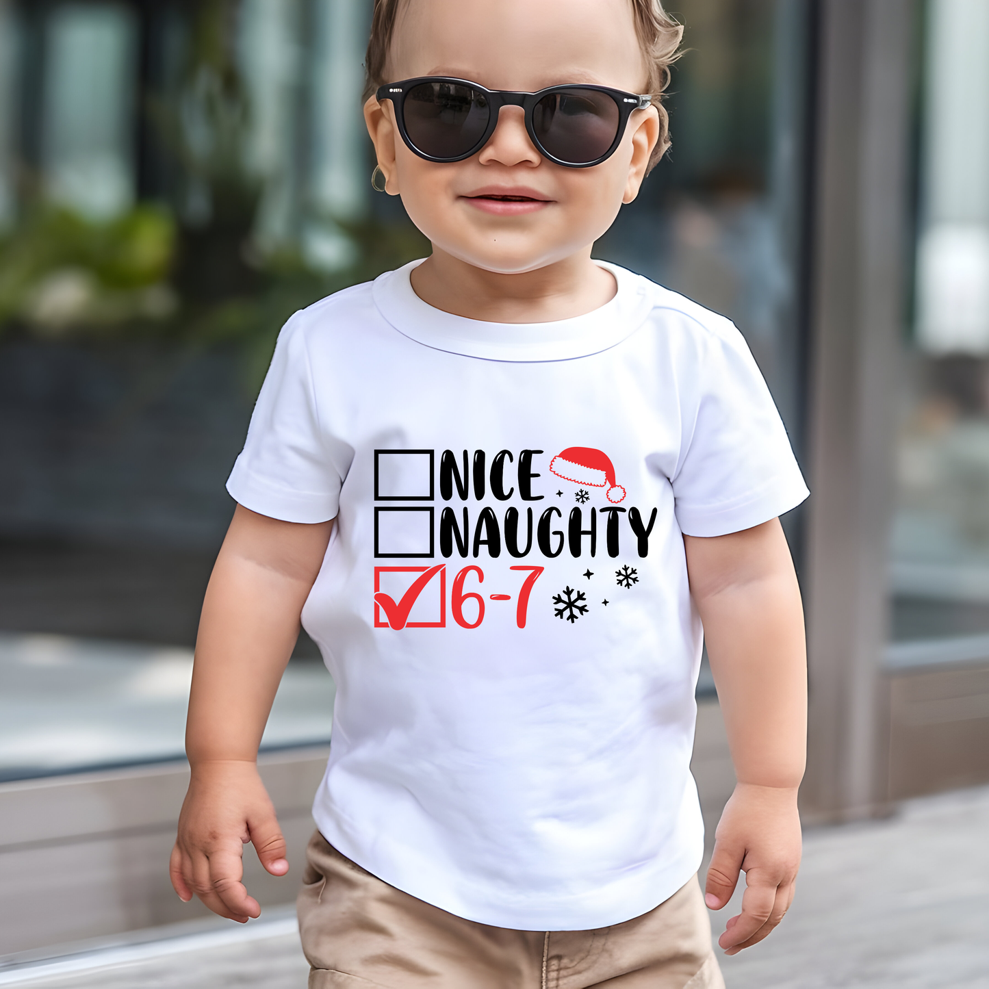 Nice Naughty 6-7 DTF Transfer