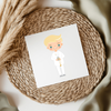 Communion Boy - Blonde Hair UV DTF Decal