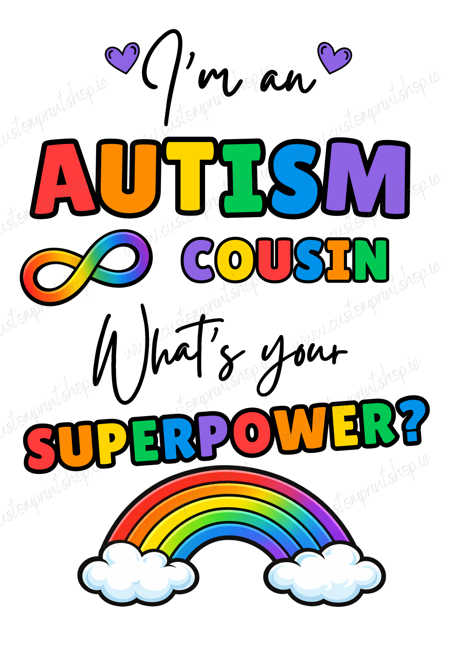 DIGITAL FILE - Autism Superpower Prints