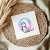 Unicorn Letters & Numbers UVDTF Transfer