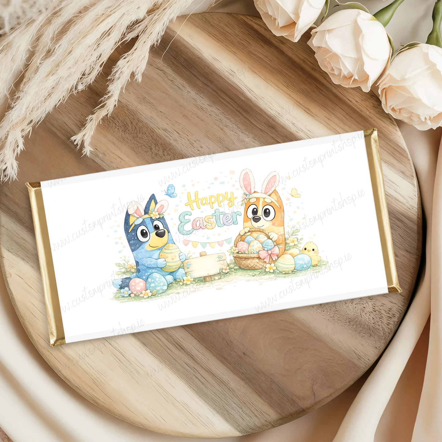 DIGITAL FILE - Easter Chocolate Bar Wrappers x13