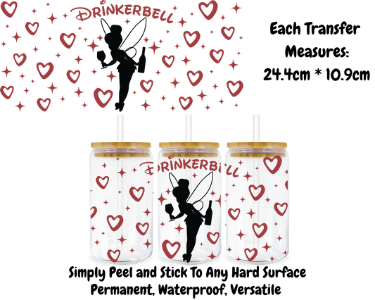 Drinkerbell - 16oz UV DTF Transfer