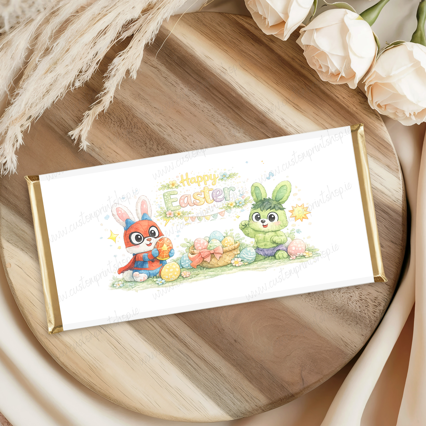 DIGITAL FILE - Easter Chocolate Bar Wrappers x13