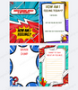 DIGITAL FILE - Super Hero Worry Book