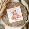 Happy Mothers Day Bear - Mam UV DTF Decal