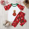 Christmas Pyjamas Boy Light Hair DTF Transfer