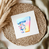 Unicorn Letters & Numbers UVDTF Transfer