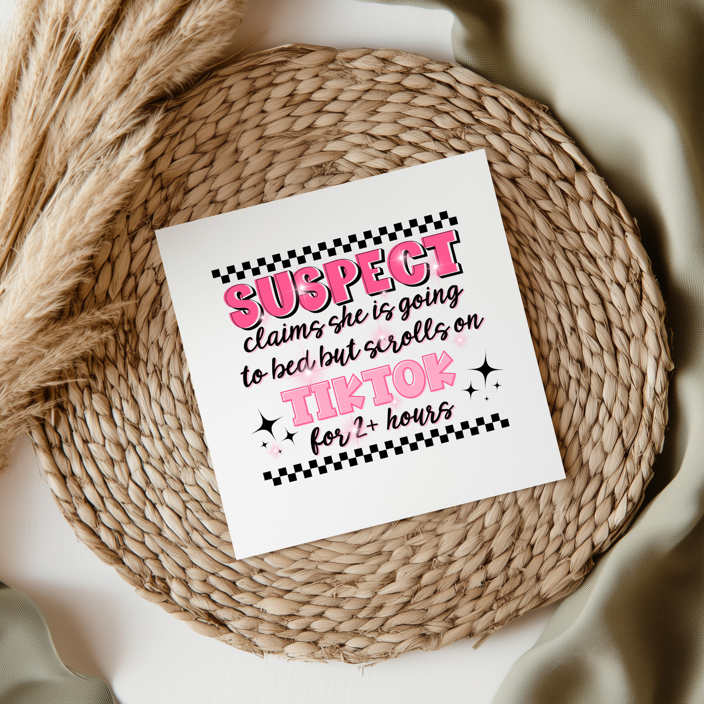 Suspect Claims....TikTok UVDTF Transfer