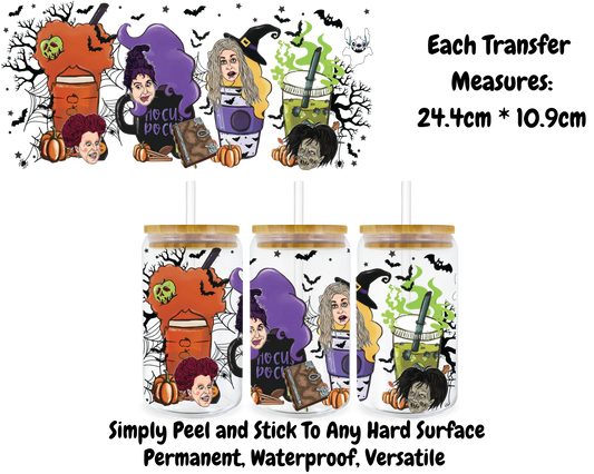 Hocus Pocus - 16oz UV DTF Transfer