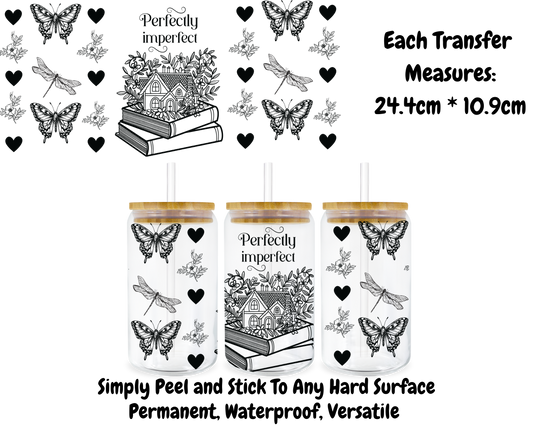 Perfectly Imperfect - 16oz UV DTF Transfer