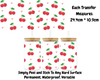 Cherries- 16oz UV DTF Transfer