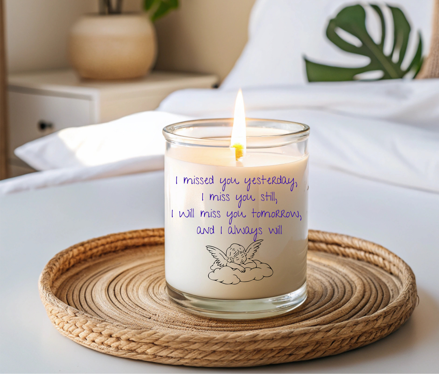 I Missed You Yesterday (Blue)-6cm UVDTF decal