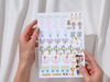 A4 Communion Mix UVDTF Sheet of Transfers