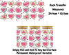 Conversation Hearts - 16oz UV DTF Transfer